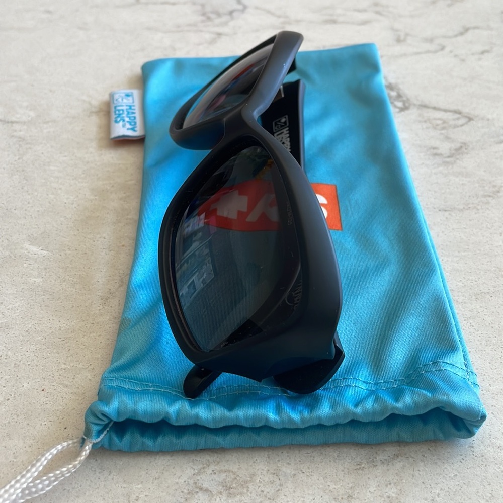 SPY Black Sunglasses with Dark Lenses - Picture 4 of 4